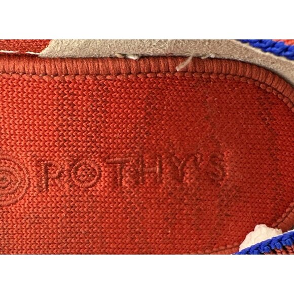 Rothy's The Original Slip On Sneaker in Red Tiger Size 10 - Picture 4 of 4